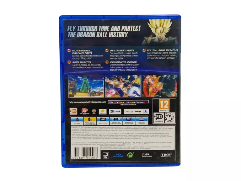 GRA NA SONY PLAYSTATION 4 (PS4) DRAGONBALL XENOVERSE 2