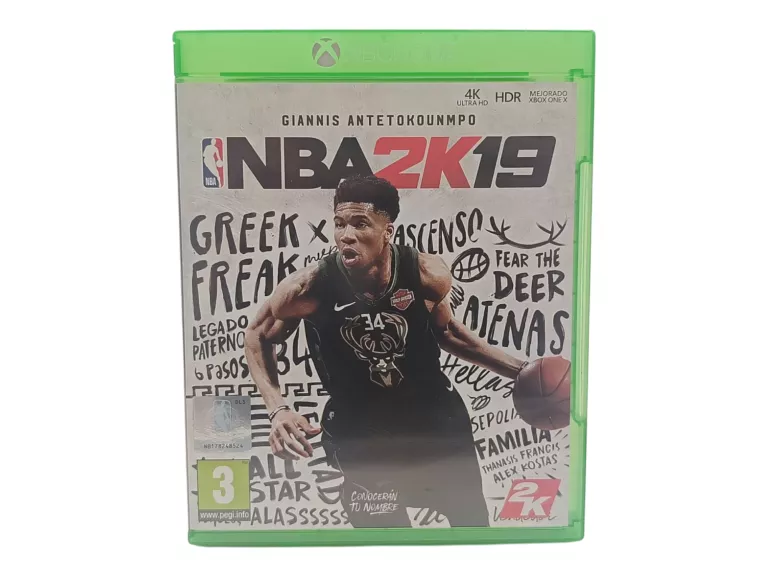 NBA 2K19 2019 BASKETBALL GRA XBOX ONE