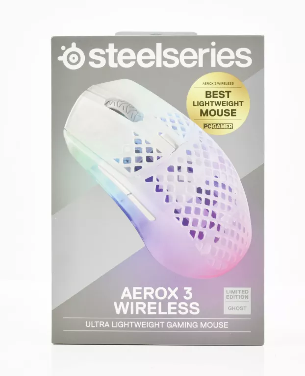 MYSZKA BEZPRZEWODOWA STEELSERIES AEROX 3 WIRELESS GHOST