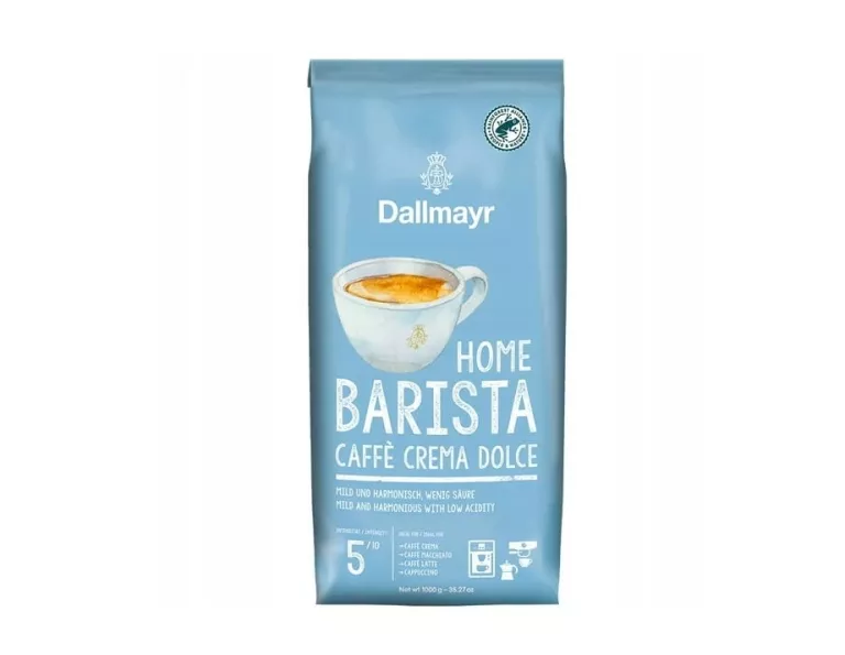 KAWA ZIARNISTA MIESZANA DALLMAYR HOME BARISTA CAFFE CREMA DOLCE 1000 G