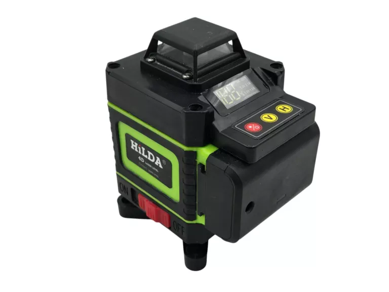 LASER KRZYŻOWY HILDA 4D LASER LEVEL GREEN + STOJAK PRO TR-650F