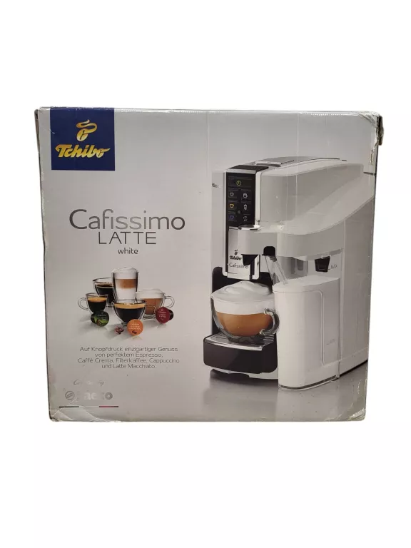 EKSPRES SAECO TCHIBO CAFISSIMO LATTE BIAŁY