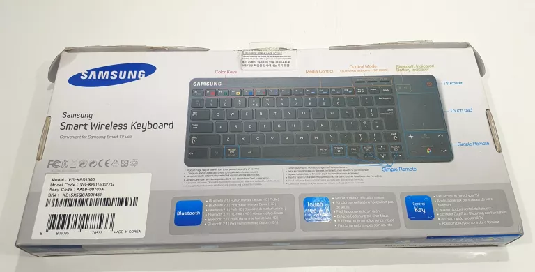 BEZPRZEWODOWA KLAWIATURA SAMSUNG DO TV MODEL VG-KBD1500