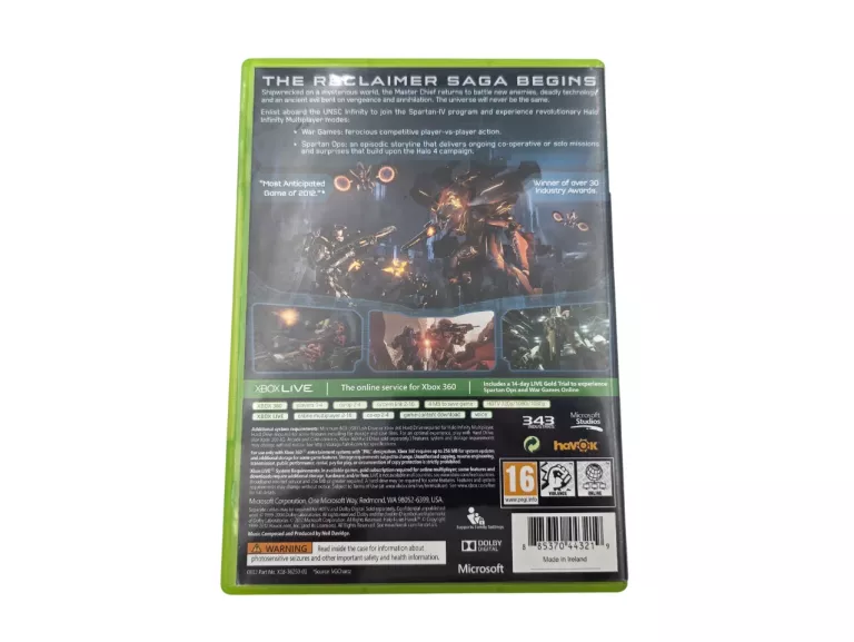 GRA XBOX 360 HALO 4