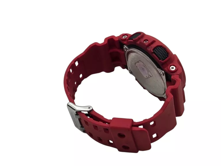 ZEGAREK MĘSKI CASIO G-SHOCK RED GA-100B CZERWONY WR200M GW DO 07.2026!