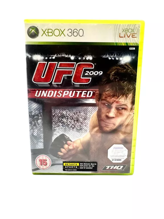 GRA UFC 2009 XBOX 360