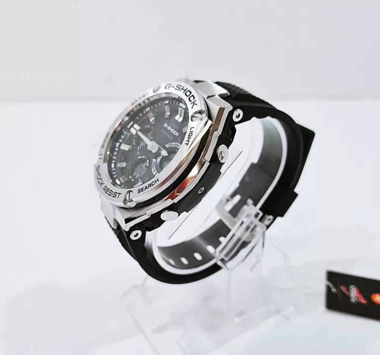 ZEGAREK MĘSKI CASIO G-SHOCK G-STEEL SOLAR WAVECEPTOR GST-W110-1AER