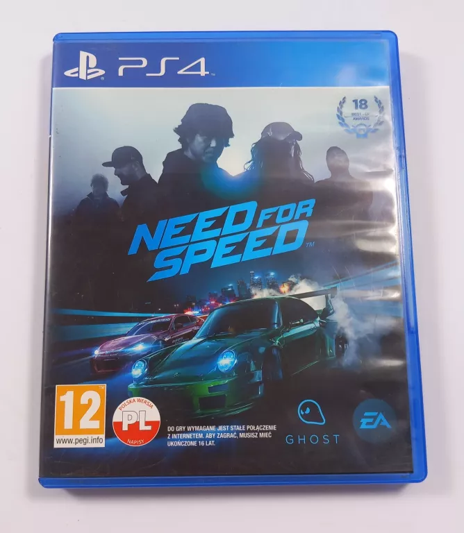 NEED FOR SPEED PS4
