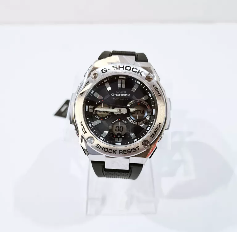 ZEGAREK MĘSKI CASIO G-SHOCK G-STEEL SOLAR WAVECEPTOR GST-W110-1AER
