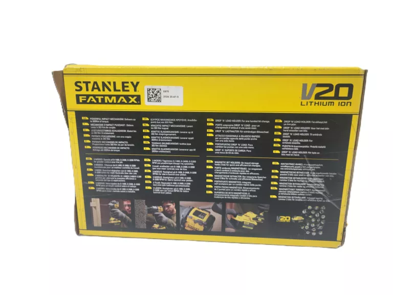 ZAKRĘTAK AKUM. UDAROWY STANLEY FATMAX SFMCF830B-XJ V20, 200NM, BODY
