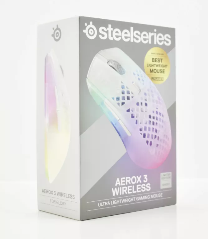 MYSZKA BEZPRZEWODOWA STEELSERIES AEROX 3 WIRELESS GHOST