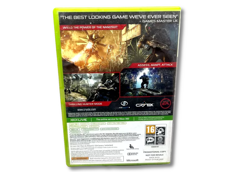 CRYSIS 3 XBOX 360