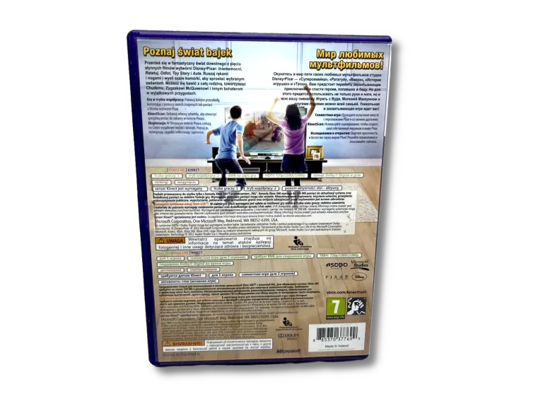 KINECT RUSH PRZYGODA ZE STUDIEM DISNEY PIXAR MICROSOFT XBOX 360