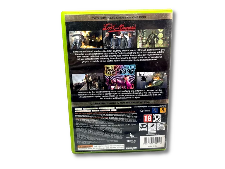 GTA LIBERTY CITY XBOX 360
