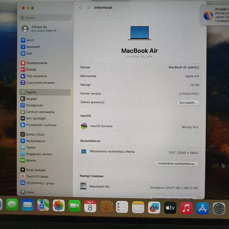 laptop-apple-macbook-air-m3-a3113-2024-136-retina-m3-16gb-ram-256gb-ssd-stan-11323-2