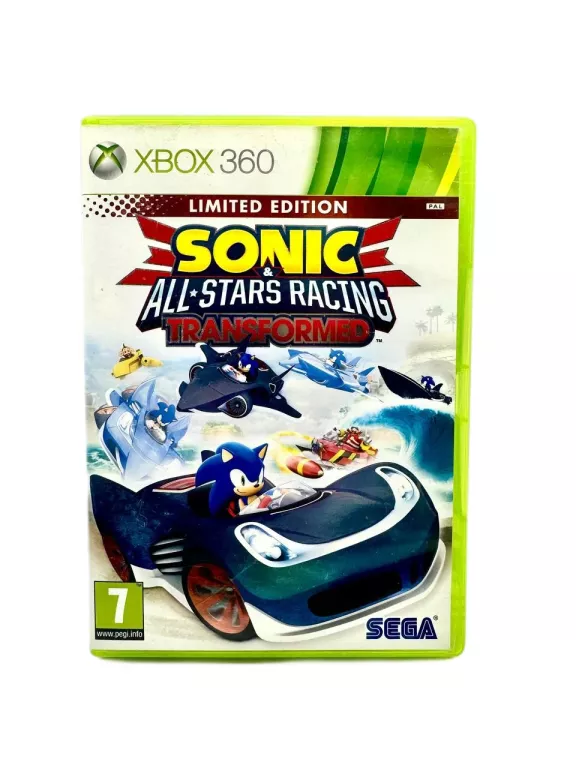 GRA XBOX 360 SONIC & ALL-STARS RACING TRANSFORMED