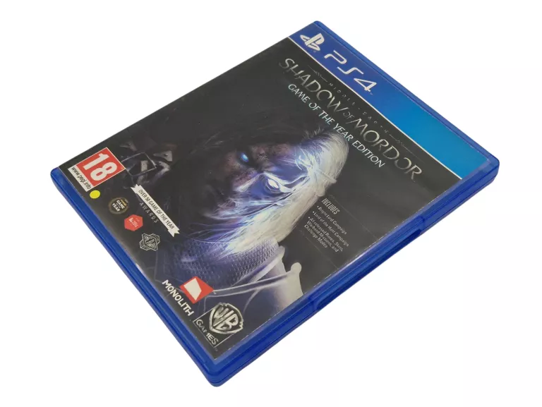 GRA NA SONY PLAYSTATION 4 (PS4) SHADOW OF MORDOR GOTY EDITION