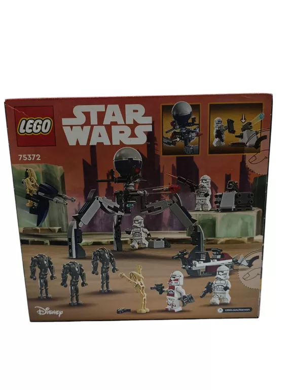 LEGO STAR WARS 75372 LEGO CLONE TROOPER & BATTLE DROID BATTLE PACK