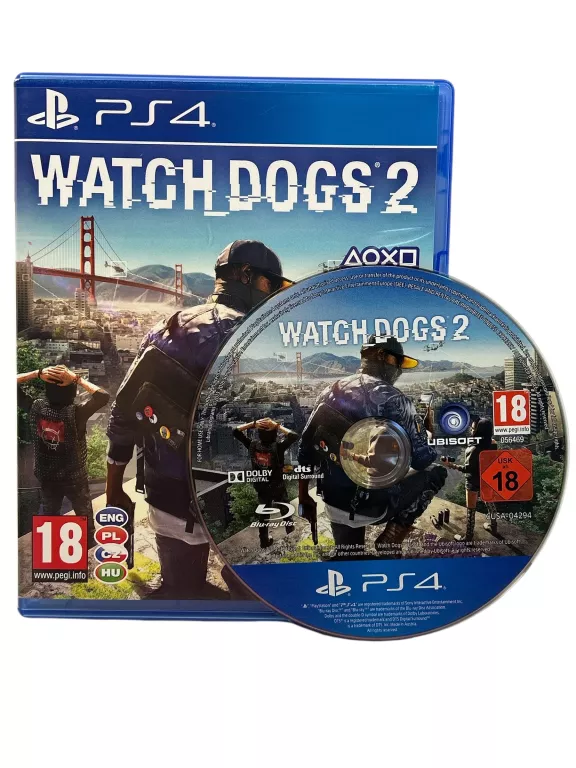 WATCH DOGS 2 PL - PLAYSTATION 4