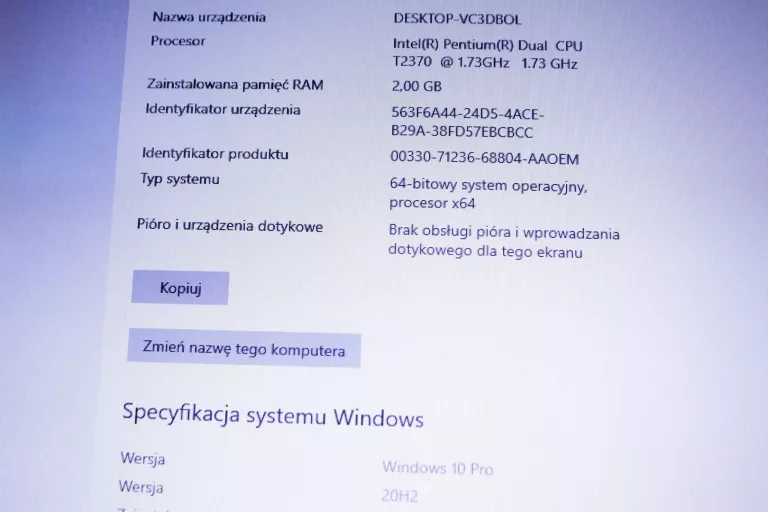 LAPTOP TOSHIBA L300