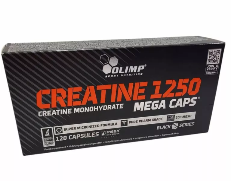 OLIMP CREATINE 1250 MC 120KAPS KREATYNA MONOHYDRAT KREATYNY NATURALNY