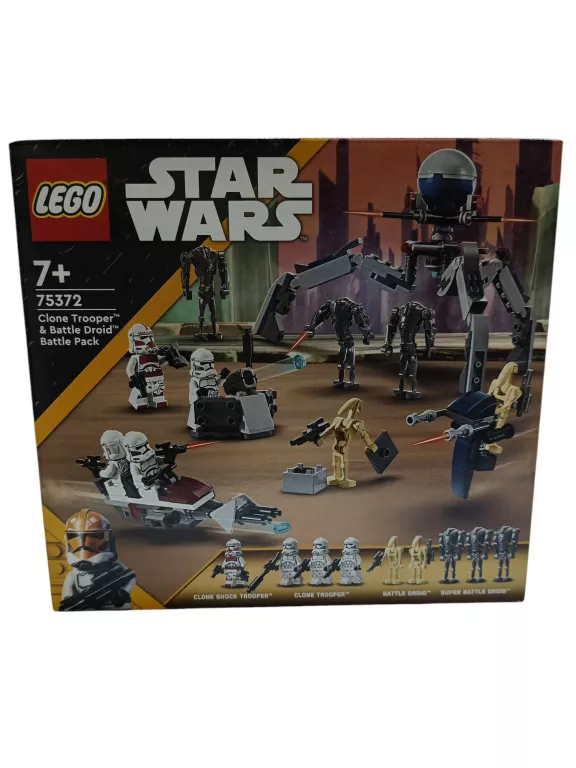 LEGO STAR WARS 75372 LEGO CLONE TROOPER & BATTLE DROID BATTLE PACK