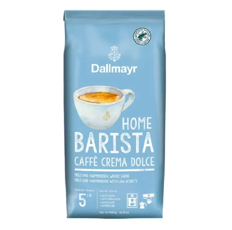 KAWA DALLMAYR BARISTA HOME CREMA DOLCE 1KG ZIARNO 4008167043805