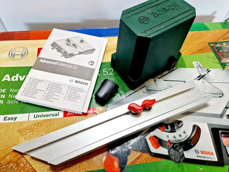 PIŁA STOŁOWA BOSCH ADVANCEDTABLECUT ADVANCED TABLE CUT 52 | 550W | 01/2021
