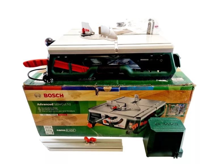 PIŁA STOŁOWA BOSCH ADVANCEDTABLECUT ADVANCED TABLE CUT 52 | 550W | 01/2021