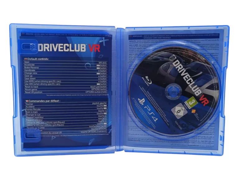 DRIVE CLUB VR GRA PS4 (KOMPATYBILNA Z PS5)
