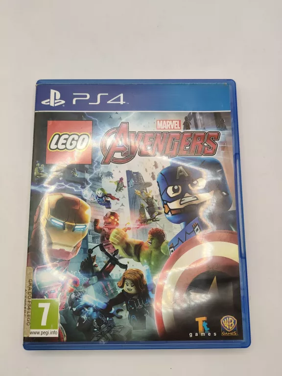 GRA NA PS4 LEGO MARVEL AVENGERS