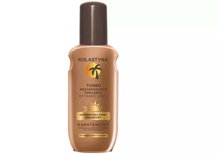 TURBO PRZYSPIESZACZ OPALANIA KOLASTYNA 150ML SZYBKOSCHNĄCY SZYBKI EFEKT