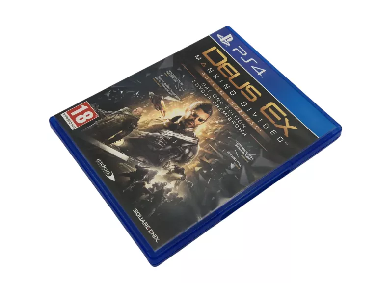 GRA NA SONY PLAYSTATION 4 (PS4) DEUS EX ROZŁAM LUDZKOŚCI DAY ONE EDITION