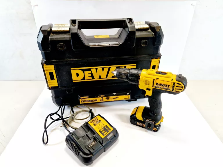 WKRĘTARKA DEWALT DCD776 18V TYPE 10 + AKUMULATOR 1,5AH+ŁADOWARKA | WALIZKA