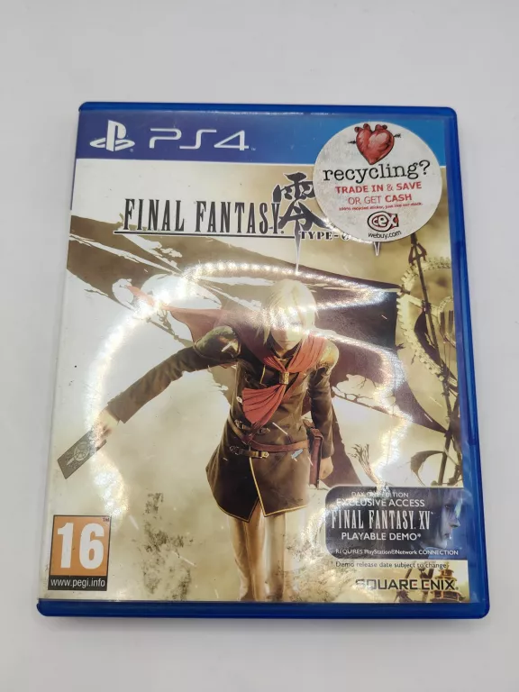 GRA NA PS4 FINAL FANTASY TYPE 0 HD