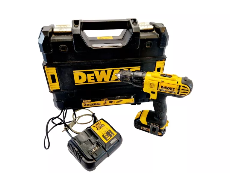 WKRĘTARKA DEWALT DCD776 18V TYPE 10 + AKUMULATOR 1,5AH+ŁADOWARKA | WALIZKA