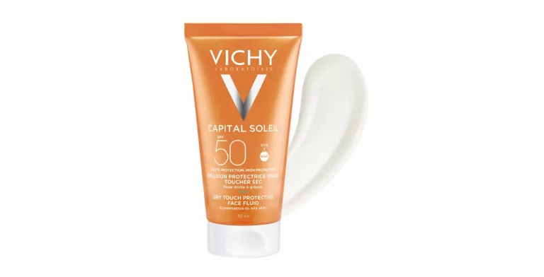 VICHY CAPITAL SOLEIL SPF 50 KREM MATUJĄCY DO TWARZY 50 ML