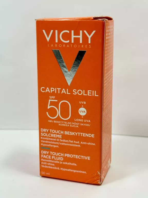 VICHY CAPITAL SOLEIL SPF 50 KREM MATUJĄCY DO TWARZY 50 ML