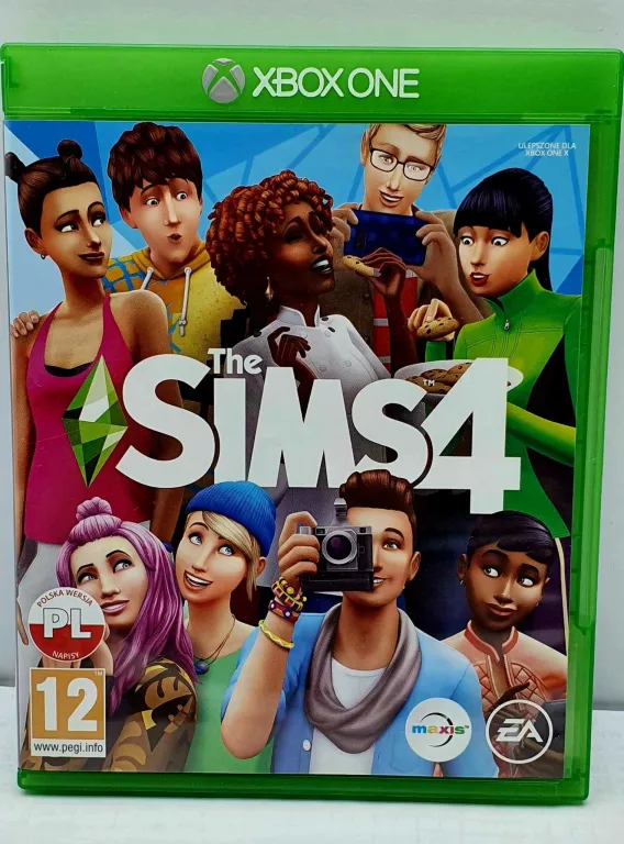 GRA XBOX ONE THE SIMS 4 PL PEGI 12