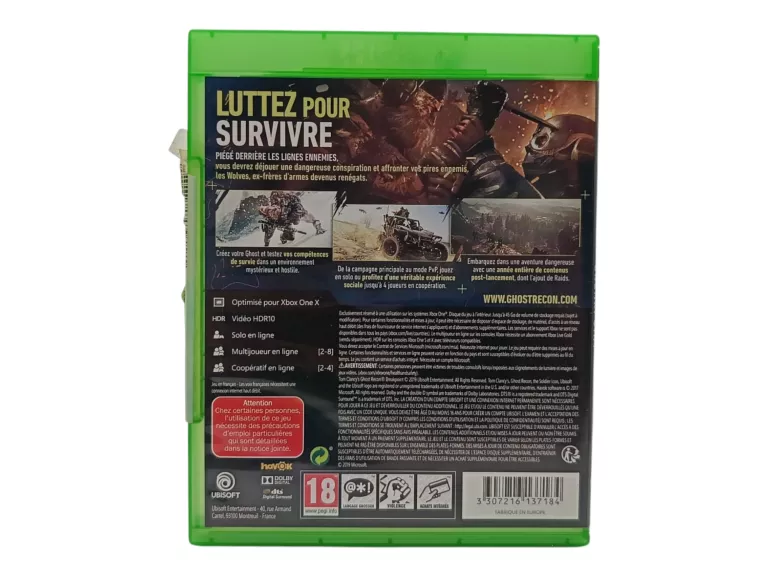 GRA NA XBOX ONE TOM CLANCY'S GHOST RECON BREAKPOINT