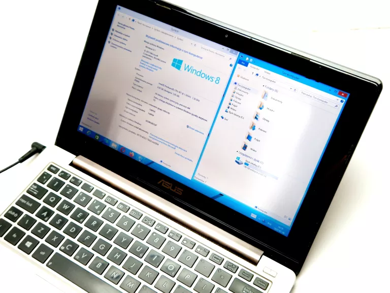 LAPTOP ASUS MINI DOTYKOWY EKRAN /WIN8/4/250GB INTEL PENTIUM CPU 987