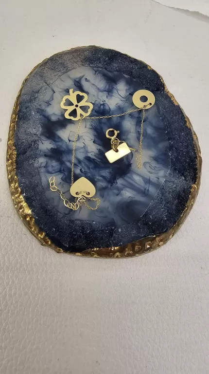 ZŁOTA BRANSOLETKA CELEBRYTKA 585 1,59 G