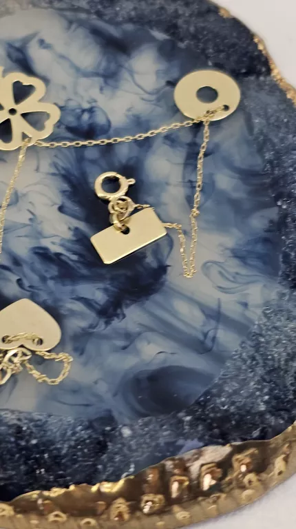 ZŁOTA BRANSOLETKA CELEBRYTKA 585 1,59 G