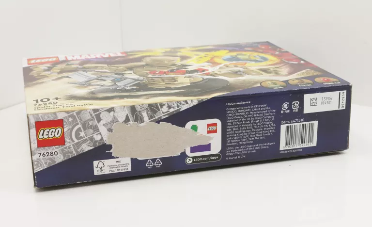 LEGO SUPER HEROES 76280 SPIDER-MAN KONTRA. SANDMAN: OSTATNI BASTION