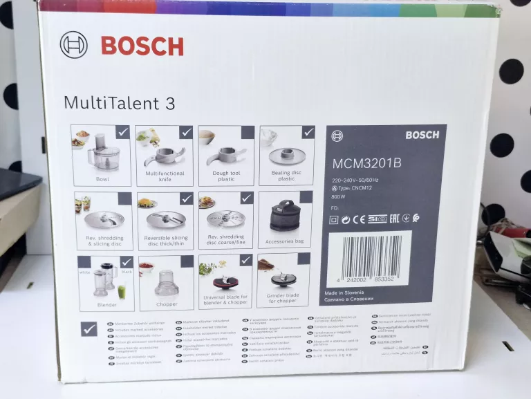 ROBOT KUCHENNY BOSCH MULTITALENT 3 MCM3201B