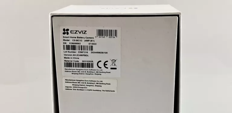 KAMERA ZEWNĘTRZNA WIFI EZVIZ ELIFE 2K CS-BC1C