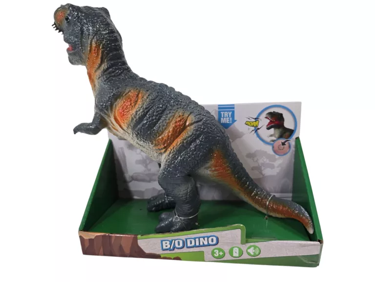 ZABAWKA DINOWORLD GUMOWY DINOZAUR Z DŹWIĘKIEM