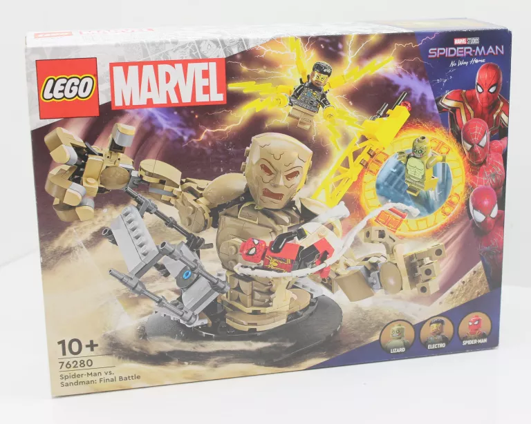 LEGO SUPER HEROES 76280 SPIDER-MAN KONTRA. SANDMAN: OSTATNI BASTION