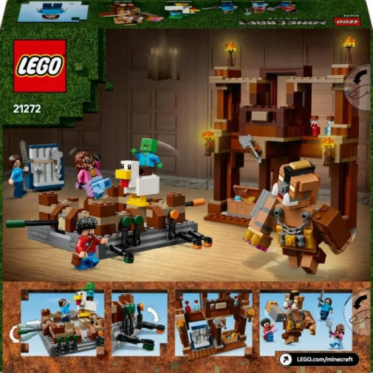 LEGO MINECRAFT 21272 RING WALKI W FOREST SEAT
