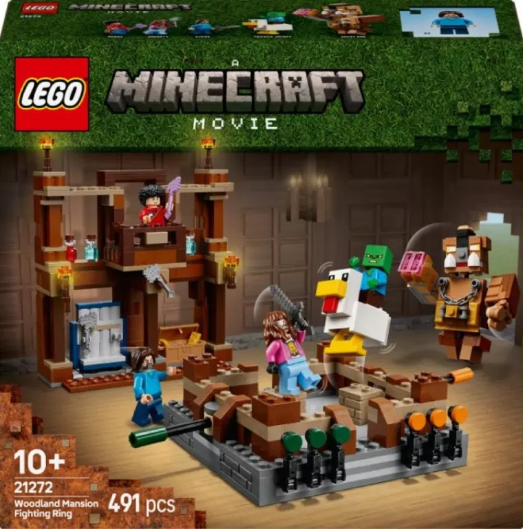 LEGO MINECRAFT 21272 RING WALKI W FOREST SEAT